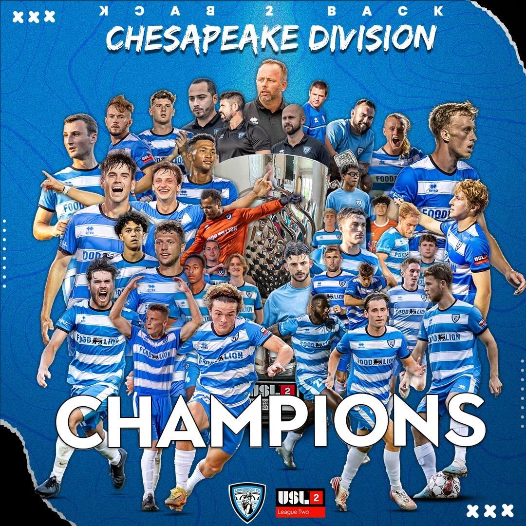 Lionsbridge FC clinches second straight Chesapeake Division title